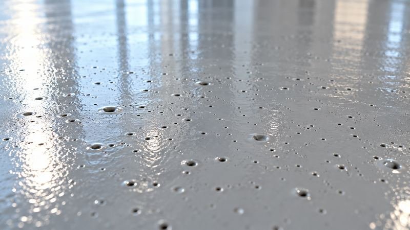 How to Prevent Pinholes in Epoxy Flooring Applied in High Humidity